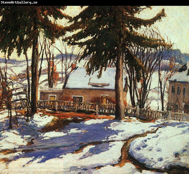 Charles Reiffel February Thaw, Silvermine Connecticut